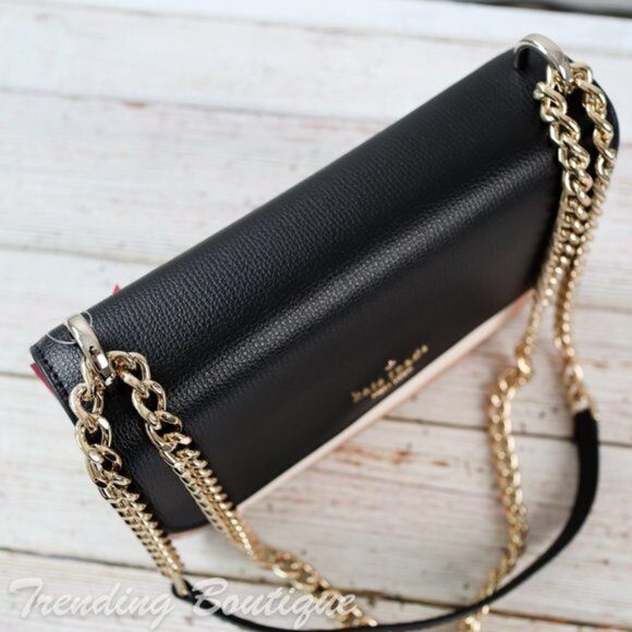 SOLD Kate Spade Remi Colorblock Flap Chain Crossbody Shoulder Bag - Picture 8 of 15